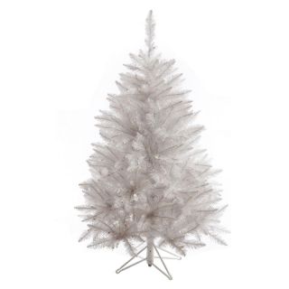 Sparkle White Unlit Christmas Tree   Christmas Trees