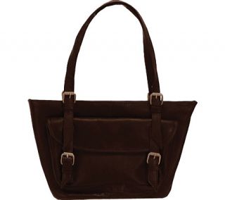 Womens Latico Addison E/W Large Tote 0243   Cafe Leather    & Exchanges